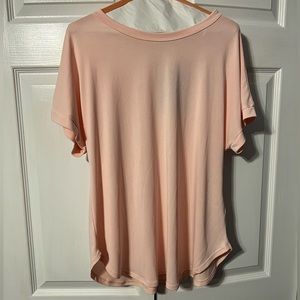 Nwt light pink t shirt